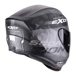 Scorpion EXO 391 Ava Kapalı Motosiklet Kaskı Mat Siyah / Gümüş - 3