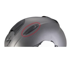 Scorpion EXO 491-510 Yan Havalandırma Siyah - Scorpion