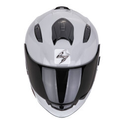 GARAJJ Scorpion EXO 491 Evo Code Kapalı Motosiklet Kaskı Gri / Kırmızı - 2