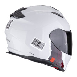 GARAJJ Scorpion EXO 491 Evo Code Kapalı Motosiklet Kaskı Gri / Kırmızı - 3