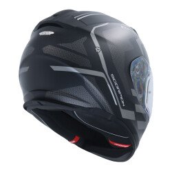 Scorpion EXO 491 Evo Kripta Kapalı Motosiklet Kaskı Mat Siyah / Gümüş - 2