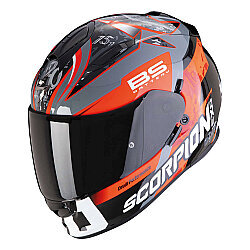 Scorpion EXO 491 Fabio 20 Kapalı Motosiklet Kaskı Siyah / Kırmızı 
