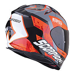 Scorpion EXO 491 Fabio 20 Kapalı Motosiklet Kaskı Siyah / Kırmızı - 3