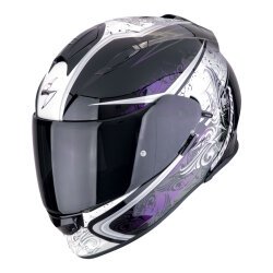 GARAJJ Scorpion EXO 491 Run Kapalı Motosiklet Kaskı Siyah / Chameleon 