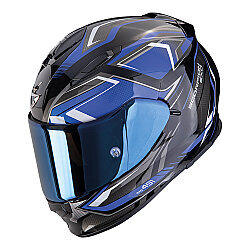Scorpion EXO 491 Zumo Kapalı Motosiklet Kaskı Siyah / Mavi 