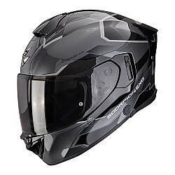 Scorpion EXO-530 Air Clip Kapalı Motosiklet Kaskı Gri / Siyah 