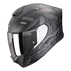 Scorpion EXO-530 Air Fond Kapalı Motosiklet Kaskı Mat Siyah / Gri 