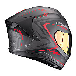 Scorpion EXO-530 Air Slope Kapalı Motosiklet Kaskı Mat Siyah / Kırmızı - 3