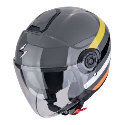 Scorpion EXO City 2 Bee Açık Motosiklet Kaskı Gri / Sarı / Siyah 