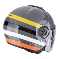Scorpion EXO City 2 Bee Açık Motosiklet Kaskı Gri / Sarı / Siyah - 3