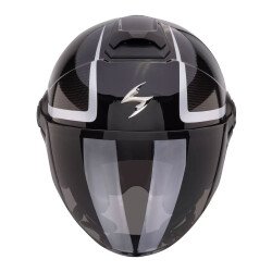 GARAJJ Scorpion EXO City 2 FC INTERCITY Açık Motosiklet Kaskı Siyah / Gümüş - 2