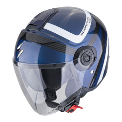 Scorpion EXO City 2 FC Riva Açık Motosiklet Kaskı Mavi / Siyah 