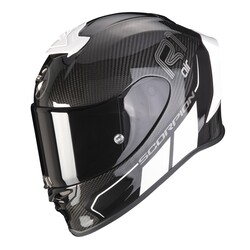 Scorpion EXO R1 Evo Carbon Air Corpus II Spor Motosiklet Kaskı Siyah / Beyaz 