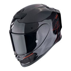 Scorpion EXO R1 Evo Carbon Cynergy Spor Motosiklet Kask Siyah / Kırmızı 