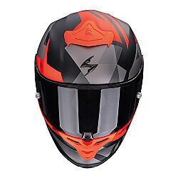 Scorpion EXO R1 Evo II Air Valere Spor Motosiklet Kaskı Mat Siyah / Kırmızı - Scorpion (1)