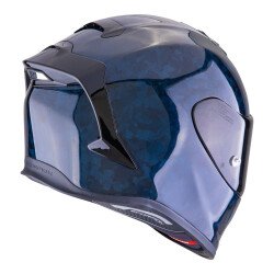 Scorpion EXO R1 Evo Onyx Carbon Air Spor Motosiklet Kaskı Mavi - 3