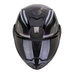 Scorpion Exo-Tech Evo Furio Çene Açılabilir Motosiklet Kaskı Siyah / Chameleon - 3