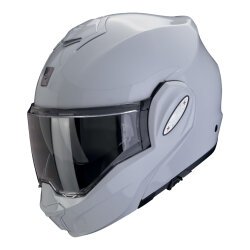 Scorpion Exo-Tech Evo Pro Çene Açılabilir Motosiklet Kaskı Açık Gri - Scorpion