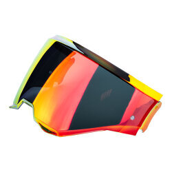 Scorpion KDF18-1 Vizör (Exo-Tech & Carbon) Kırmızı - 2