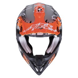 Scorpion VX-16 Air Oratio Off-Road Kask Gri / Oranj - 2