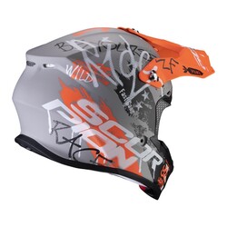 Scorpion VX-16 Air Oratio Off-Road Kask Gri / Oranj - 3