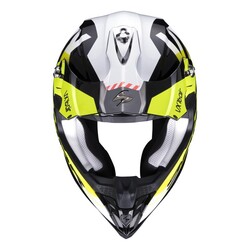 Scorpion VX-16 Air Turn Off-Road Kask Siyah / Sarı / Beyaz - 2