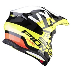 Scorpion VX-16 Air Turn Off-Road Kask Siyah / Sarı / Beyaz - 3