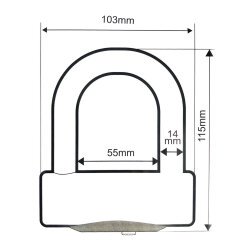 Securage BOSS XL U Kilit - Securage (1)