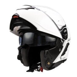 Sena Impulse Akıllı Çene Açılabilir Motosiklet Kaskı 2206 Beyaz - Sena (1)