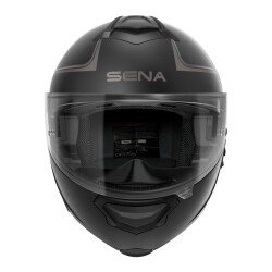 Sena Impulse Akıllı Çene Açılabilir Motosiklet Kaskı 2206 Mat Siyah - Sena (1)