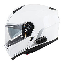 Sena Outrush 2 Çene Açılabilir Akıllı Kask Beyaz - 3