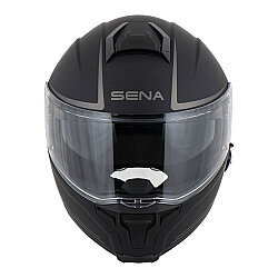 Sena Outrush 2 Çene Açılabilir Akıllı Kask Mat Siyah - 5