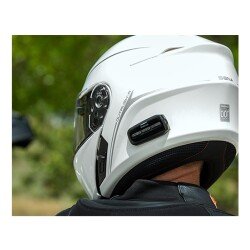 Sena Outrush R 2206 Çene Açılabilir Akıllı Kask Beyaz - Sena (1)