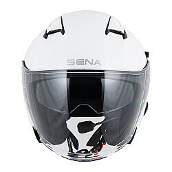 Sena Outstar 2 Mesh Interkomlu Açık Kask Beyaz - 4