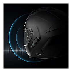 Sena Phantom ANC Interkomlu Motosiklet Kask Siyah - 7