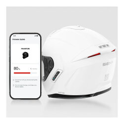 Sena Phantom Interkomlu Motosiklet Kaskı Beyaz - 7