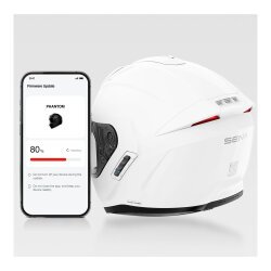 Sena Phantom Interkomlu Motosiklet Kaskı Siyah - 12