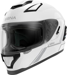 Sena Stryker Akıllı Kapalı Kask Beyaz - 1