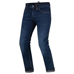 Shima Devon Denim Korumalı Motosiklet Pantolonu Mavi 