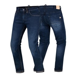 Shima Devon Denim Korumalı Motosiklet Pantolonu Mavi - 3