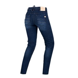 Shima Devon Kadın Korumalı Denim Motosiklet Pantolonu Mavi - 2