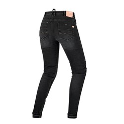 Shima Devon Kadın Korumalı Denim Motosiklet Pantolonu Siyah - 2