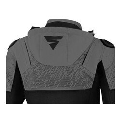 Shima Drift Kadın Korumalı Motosiklet Montu için Kapşon Gri - 1