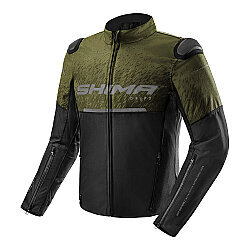Shima Drift Korumalı Motosiklet Montu Haki - Shima