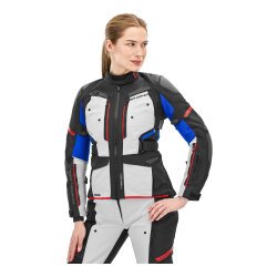 Shima Dune Korumalı Kadın Motosiklet Montu Mavi - 3