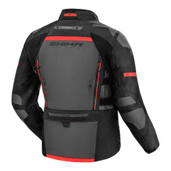 Shima Dune Korumalı Motosiklet Montu Kırmızı - 2