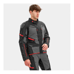 Shima Dune Korumalı Motosiklet Montu Kırmızı - 4