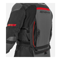 Shima Dune Korumalı Motosiklet Montu Kırmızı - 7