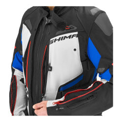 Shima Dune Korumalı Motosiklet Montu Mavi - 6