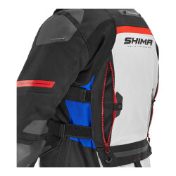 Shima Dune Korumalı Motosiklet Montu Mavi - 7